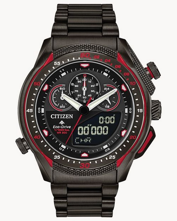 Đồng Hồ Citizen Promaster SST Nam Đen Đỏ